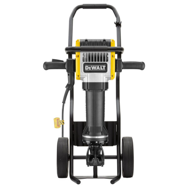 DeWALT Abbruchhammer D25981K-QS 28 mm sechskant, 2100 W, 62 J inkl. Spitzmeißel + Transportkarre D259811 mit Sicherheitsbügel für Abbruchhammer – Bild 2
