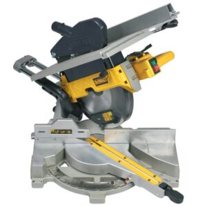 DeWALT Paneel- und Tischkreissäge D27112-QS 1600 Watt, Profi Kombi-Säge mit Tisch-, Kapp- und Gehrungsfunktion - Set inklusive Sägeblatt, Parallelanschlag, Schutzhaube und Schiebestock