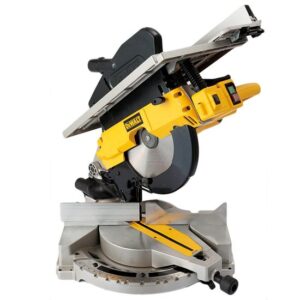 DeWALT D27113-QS Tisch-, Kapp- und Gehrungssäge 1600 Watt Leistungsstark, inkl. Sägeblatt, Parallelanschlag, Schutzhaube und mehr