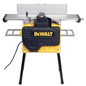 DeWALT Abricht- und Dickenhobel D27300-QS, 2100 W inkl. Hobelmesser-Einstelllehre, HSS-Messer, Montagewerkzeug, 4 Standbeine uvm.