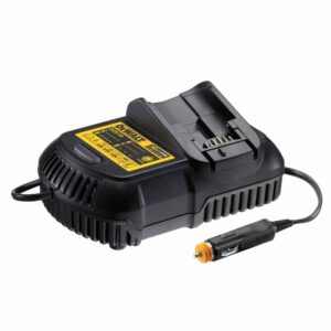 DeWalt Akku-Ladegerät DCB119 KFZ 10,8 V / 14,4 V / 18 V - für Dewalt Schiebe-Akkus (1,3 - 3 Ah) 10,8 - 18 V / 12 V Zigarettenanzünder