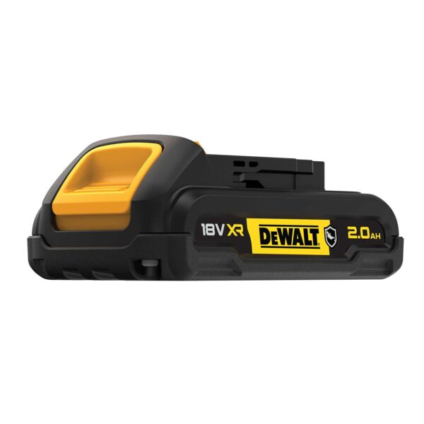 DeWALT Ersatz-Akku DCB183G Original Ersatz Akku, Wechselakku mit speziellem Gehäuseschutz, 18V 2 Ah – Bild 2