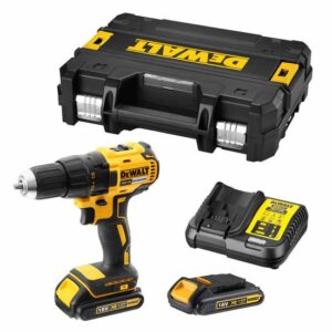 DeWALT Akku-Bohrschrauber DCD777S2T-QW 18V / 1,5 Ah bürstenlos, inkl. 2x 1,5Ah Akku + System-Schnellladegerät + Transportkoffer