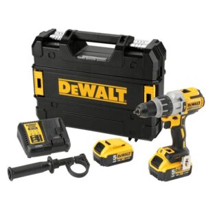 DeWALT Akku-Schlagbohrschrauber DCD996P2-QW, bürstenlose Schlagbohrmaschine im Set inklusive Li-Ion XR Akkus, 18 V 5 Ah