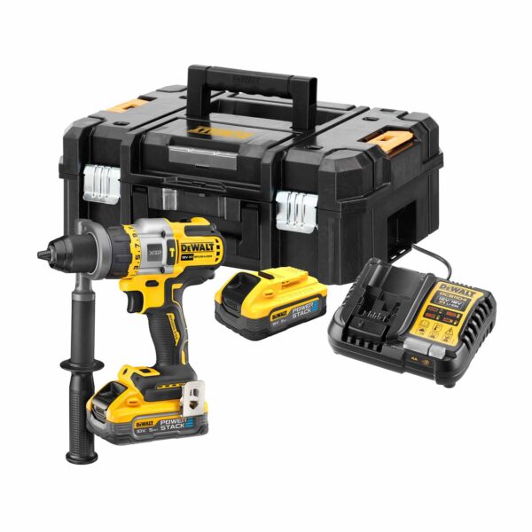 DeWALT Akku-Schlagbohrschrauber DCD999H2T 18V 5Ah Powerstack, Akku-Bohrmaschine, Akkuschrauber – Bild 2