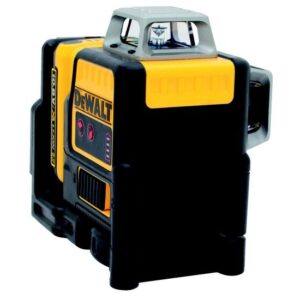 DeWALT Linienlaser DCE0811D1R-QW rot - Set inklusive Akku DCB127 10,8V 2Ah, Ladegerät DCB107 und Koffer