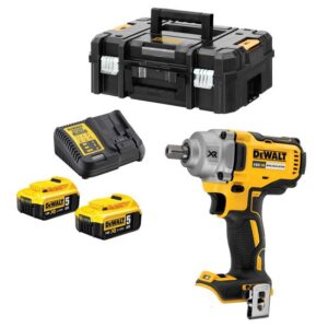 DeWALT Akku-Schlagschrauber DCF894P2-QW 18V 1/4 Zoll - inkl. 2x 5Ah Akkus, TSTAK