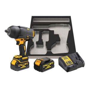 DeWALT Akku-Schlagschrauber 1/2" DCF900P2G-QW, Akkuschrauber mit 3-Stufen-Regulierung, 1396Nm, 18V, 5Ah