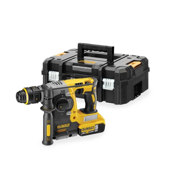 DeWALT Akku-Kombihammer DCH274P2T-QW SDS-plus, 18V 5Ah Set T STAK-Box II - 2,1 J – Bild 2