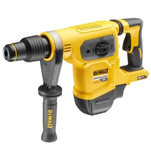 DeWALT Akku-Kombihammer DCH481N-XJ FlexVolt SDS-max 54,0 Volt XR Set - inklusive Zusatzhandgriff und Transportkoffer