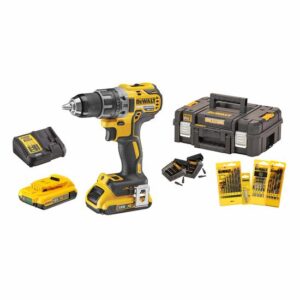 DeWALT DCK791D2T-QW Akku-Bohrschrauber Set 18 V / 2 Ah inkl. 71.-tlg. Zubehör, Bohrhammer, Schlagschrauber, Bohrmaschine