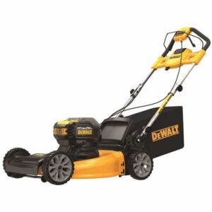 DeWALT Akku-Rasenmäher DCMWSP564N-XJ, 55L Fangkorb, 53 cm mit Radantrieb, wenig Lärm - keine Abgase, 2x 18V