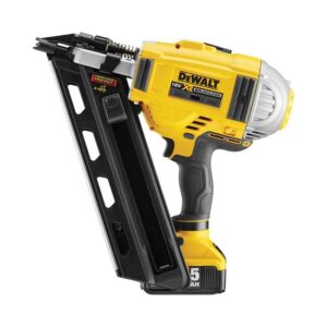 DeWALT Akku-Nagler DCN695P2-QW 18V - Rundkopfnagler, Nagelgerät, Stauchkopfnagler inkl. Zubehör