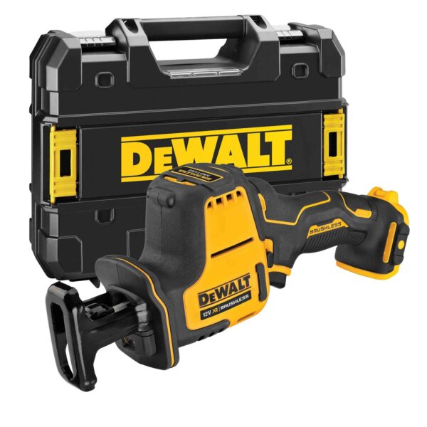 DeWALT Akku Kompakt-Säbelsäge DCS312NT-XJ 12V inkl. TSTAK-Box II, Reciprosäge, Tigersäge, Fuchsschwanz – Bild 2