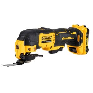 DeWALT Akku-Multitool DCS353D2, Oszillationsschleifer, Multifunktionswerkzeug, 29-tlg-Zubehör-Set, 12V 2Ah