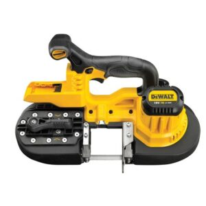 DeWALT Akku-Bandsäge DCS371N- XJ - 18V Handbandsäge inkl. Sägeband und Aufhänger, sehr hohe Schnitttiefe