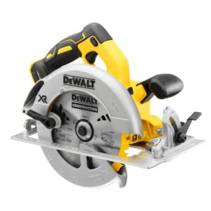 DeWALT Akku-Handkreissäge DCS570NT-XJ bürstenlos 18 Volt inkl. 24 Zahn HM-Sägeblatt + T STAK-Box VI, sehr hohe Schnittleistung