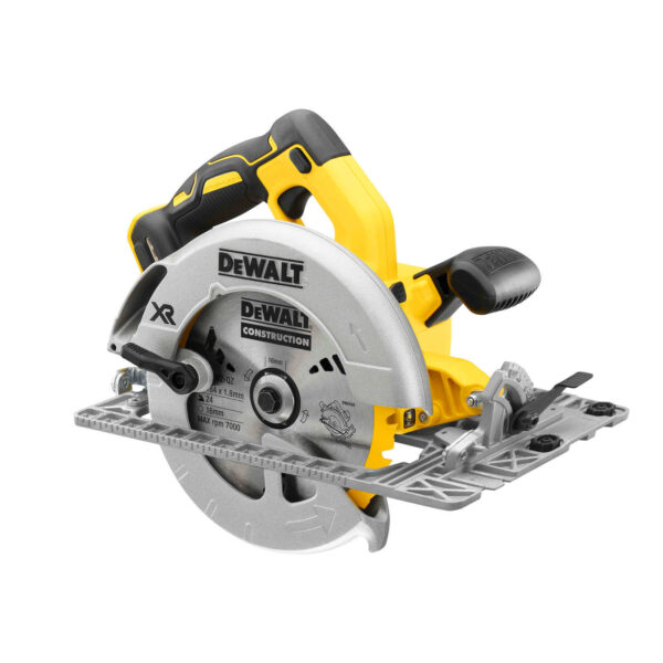 DeWALT Akku-Handkreissäge DCS572NT-XJ 18 V inkl. 24 Zahn HM-Sägeblatt, Parallelanschlag, Airlock Absaug-Adapter, TSTAK-Box VI – Bild 2