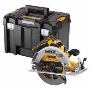 DeWALT Akku-Handkreissäge DCS573NT-XJ 18V FlexVolt Advanced Kreissäge, Airlock, Spindelarretierung