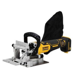 DeWALT Akku-Flachdübelfräse DCW682NT, Lamellenfräse, Holzfräse, Fugenfräse, inkl. T-STAK-Box, 18V