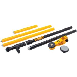 DeWALT Teleskopstab, Teleskopstange DE0882-XJ für Laser mit 1/4" Aufnahme - DW082K, DW084K, DW087K, DW088K, DW089K