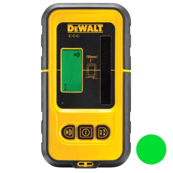 DeWALT Laser-Empfänger DE0892G-XJ - Empfänger für Laser mit grüner Diode DCE0811D1G, DCE088D1G, DCE089D1G - Reichweite 60 m – Bild 2