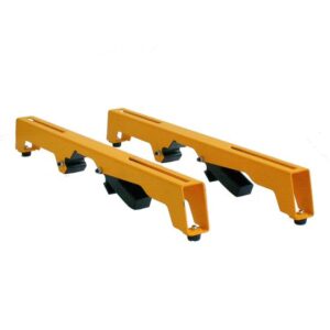 DeWALT Maschinen-Montageset DE7025-XJ Zubehör für Universal Untergestell DE7023 - 2 Stück