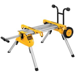 DeWALT Untergestell Rollbar DE7400-XJ für DW745, klappbar - für Tischkreissägen, gummierter Transportgriff