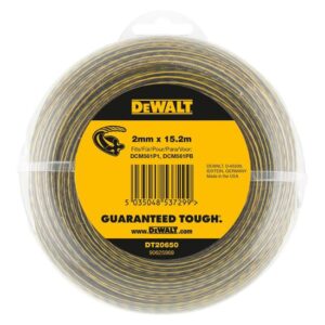 DeWALT DT20650-QZ Trimmer-Faden 15,2 m (2,0 mm) für DCM561 Rasentrimmer