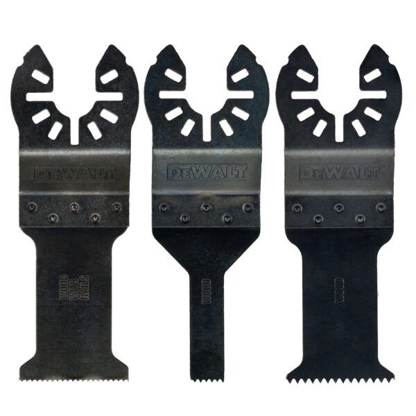 DeWALT Multi Tool Zubehör Set DT20713-QZ 3-teilig - DT20701, DT20706, DT20704 – Bild 2