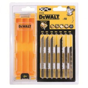 DeWALT XPC Stichsägeblätter Set DT2296-QZ 10-teilig, Sägeblätter Holzsägeblätter