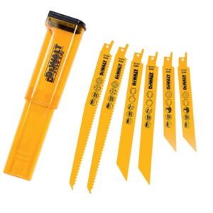 DeWALT DT2444-QZ Säbelsägeblätter-Set Mix 6-teilig Holz Alu Kunststoff Metall