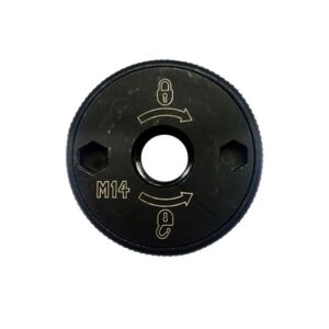 DeWALT Schnellspannmutter DT3559-QZ, für alle Winkelschleifer mit M14 Aufnahme,  Scheibenwechsel in Sekunden, 12 mm Dicke