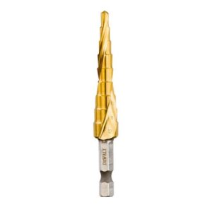 DeWALT Extrem Impact HSS-G Stufenbohrer - verschiedene Größen - für Baustahl, nicht eisenhaltige Metalle, Bleche u. Kunststoff