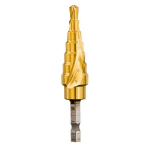 DeWALT Extrem Impact HSS-G Stufenbohrer - verschiedene Größen - für Baustahl, nicht eisenhaltige Metalle, Bleche u. Kunststoff