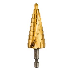 DeWALT Extrem Impact HSS-G Stufenbohrer - verschiedene Größen - für Baustahl, nicht eisenhaltige Metalle, Bleche u. Kunststoff