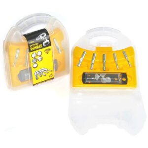 DeWalt Fliesenbohrer-Set DT6046, Dosenbohrer, Lochbohrer, Trockenbohrer 6-teilig mit Diamantbeschichtung