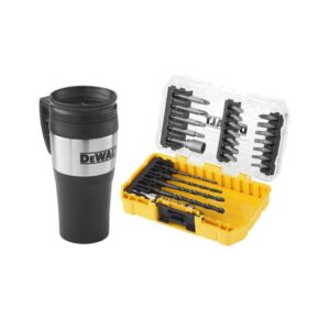 DeWALT Bit-Set DT70702, Philips, Pozidrive, Innensechsrund, HSS-G Metallbohrer - 26-teilig