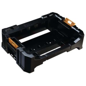 DeWalt T-Stak Caddy DT70716, Toughcase für TIC TAC Boxen, Organizer für Bit-Set für 5 kleine Boxen