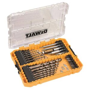 DeWALT Bit- und Metallbohrer-Set DT70756 HSS-G Schraub-Bohr-Werkzeug mit erhöhter Bruchstabilität, 35-teilig