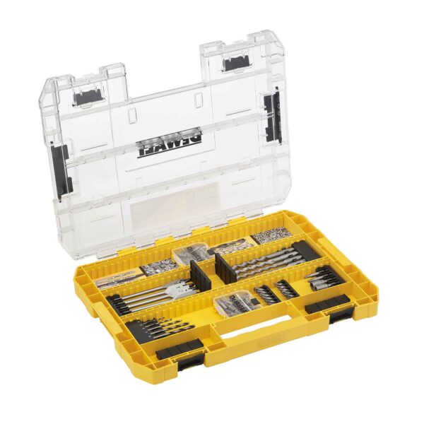 DeWALT Bit und Bohrer-Set DT70763-QZ inkl. Tough Case und Magnethalter, hohe Passgenauigkeit - 85-teilig – Bild 2