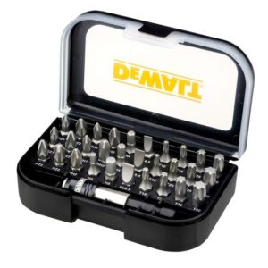 DeWALT Bit-Set DT7944S, T10 - T40, Pozidrive, Philips, Hex, Schlitz, Profi-Qualität - 31-teilig