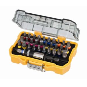 DeWALT DT7969-QZ Profi Bit-Set - 32-tlg. - Mit Gürtelclip u. magnetischem Bithalter
