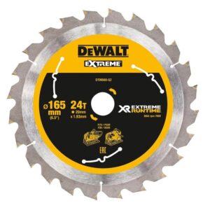 DeWALT Akku-Tauchkreissägeblatt DT9956 Extreme Runtime XR - Sägeblatt für FlexVolt DCS520