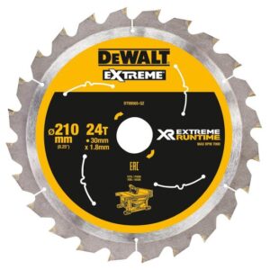 DeWALT Akku-Tischkreissägeblatt DT995 Extreme Runtime XR - Sägeblatt für FlexVolt DCS7485