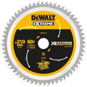 DeWALT Akku-Tischkreissägeblatt DT995 Extreme Runtime XR - Sägeblatt für FlexVolt DCS7485
