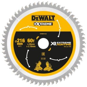 DeWALT Akku-Tischkreissägeblatt DT995 Extreme Runtime XR - Sägeblatt für FlexVolt DCS7485