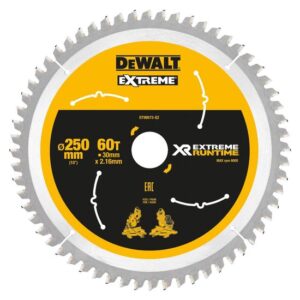 DeWALT Akku-Tischkreissägeblatt DT995 Extreme Runtime XR - Sägeblatt für FlexVolt DCS7485