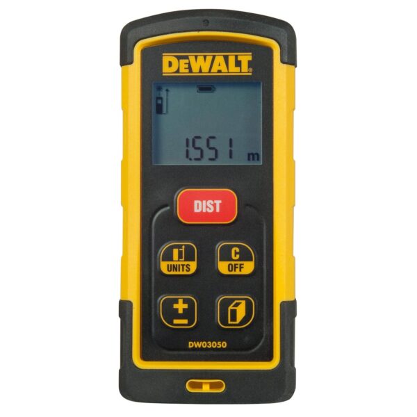 DeWALT Laser Entfernungsmesser DW03050-XJ - Laser-Distanzmesser 50m im Set inklusive Batterien + Schutz-Etui – Bild 2