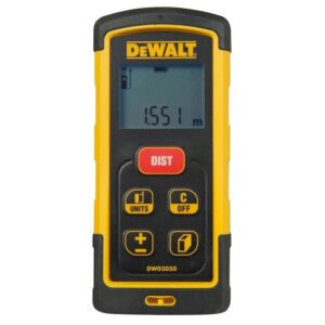DeWALT Laser Entfernungsmesser DW03050-XJ - Laser-Distanzmesser 50m im Set inklusive Batterien + Schutz-Etui